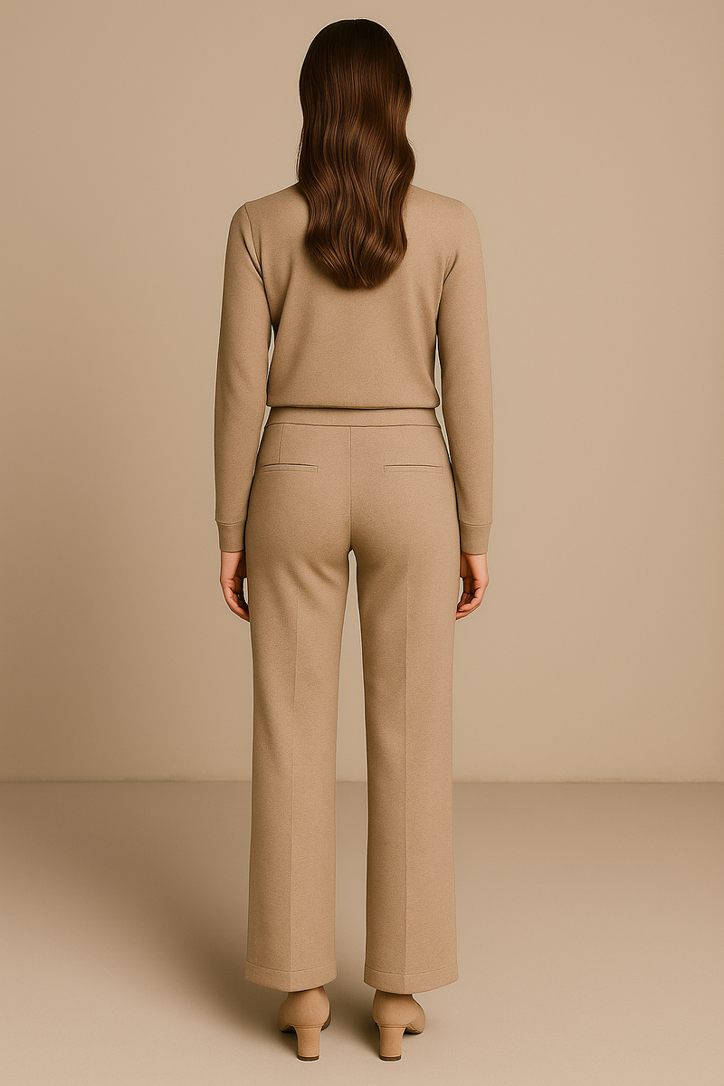 Hose „Ava“ Melange Beige