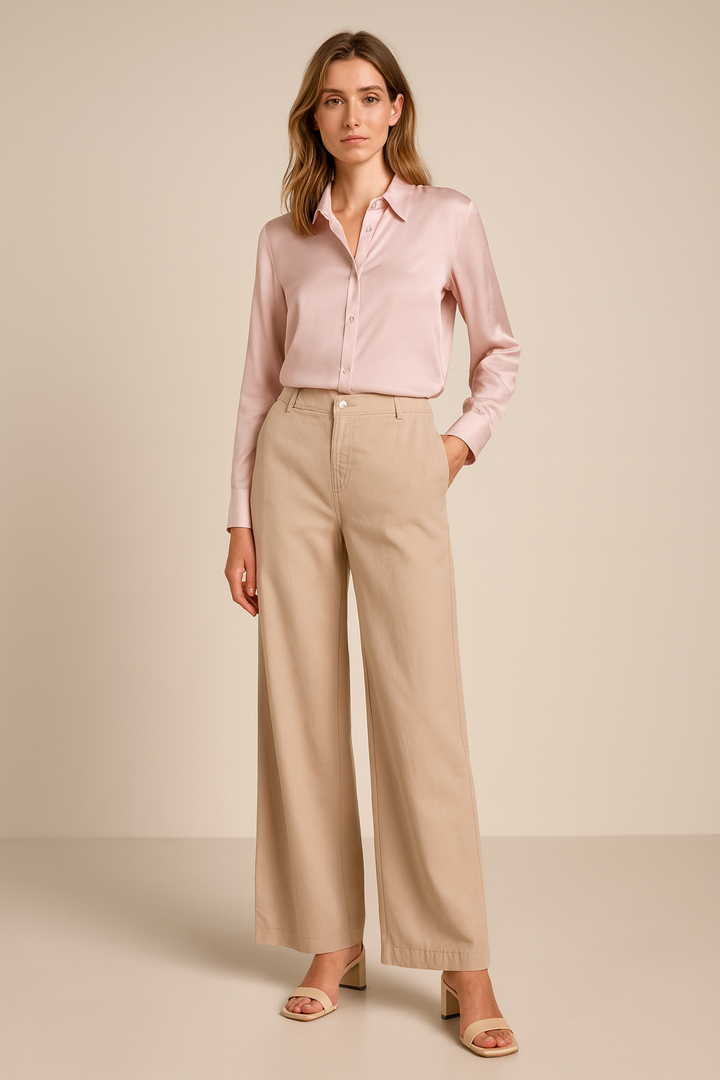 Jeans „Alek“ Beige