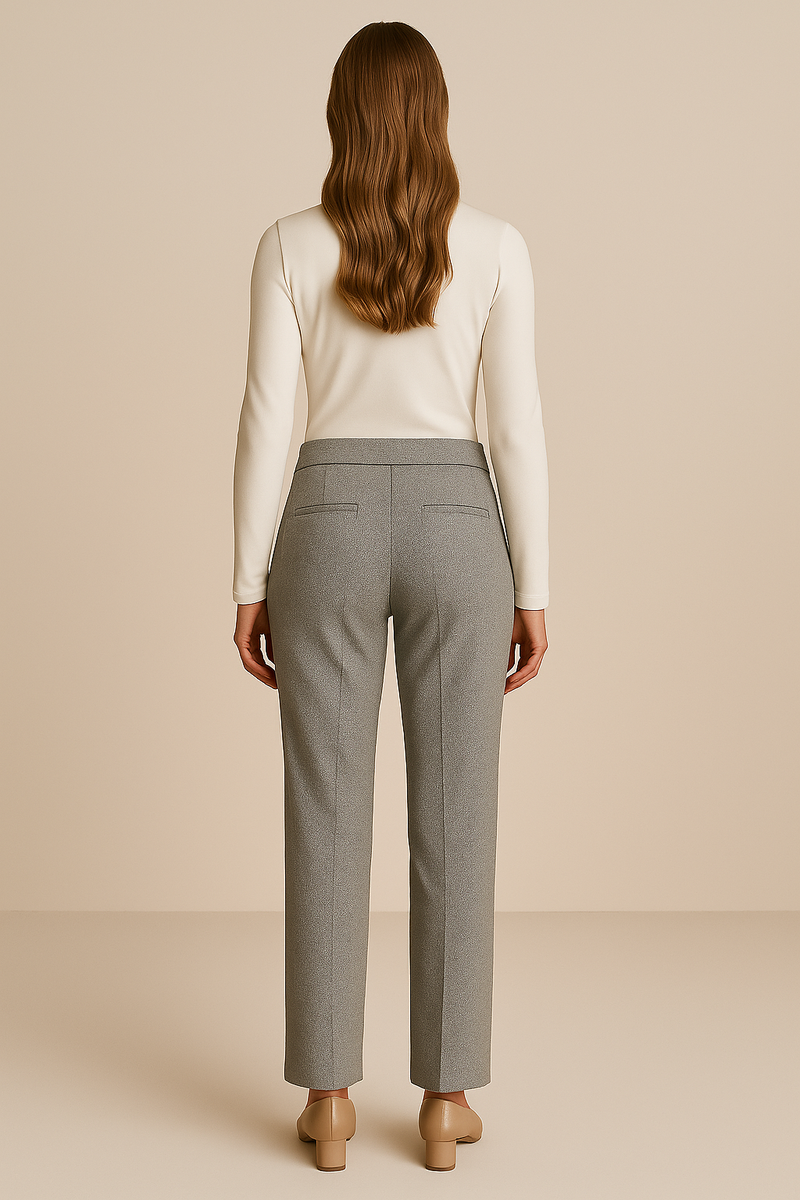 Hose „Ava“ Grau mit Lurex