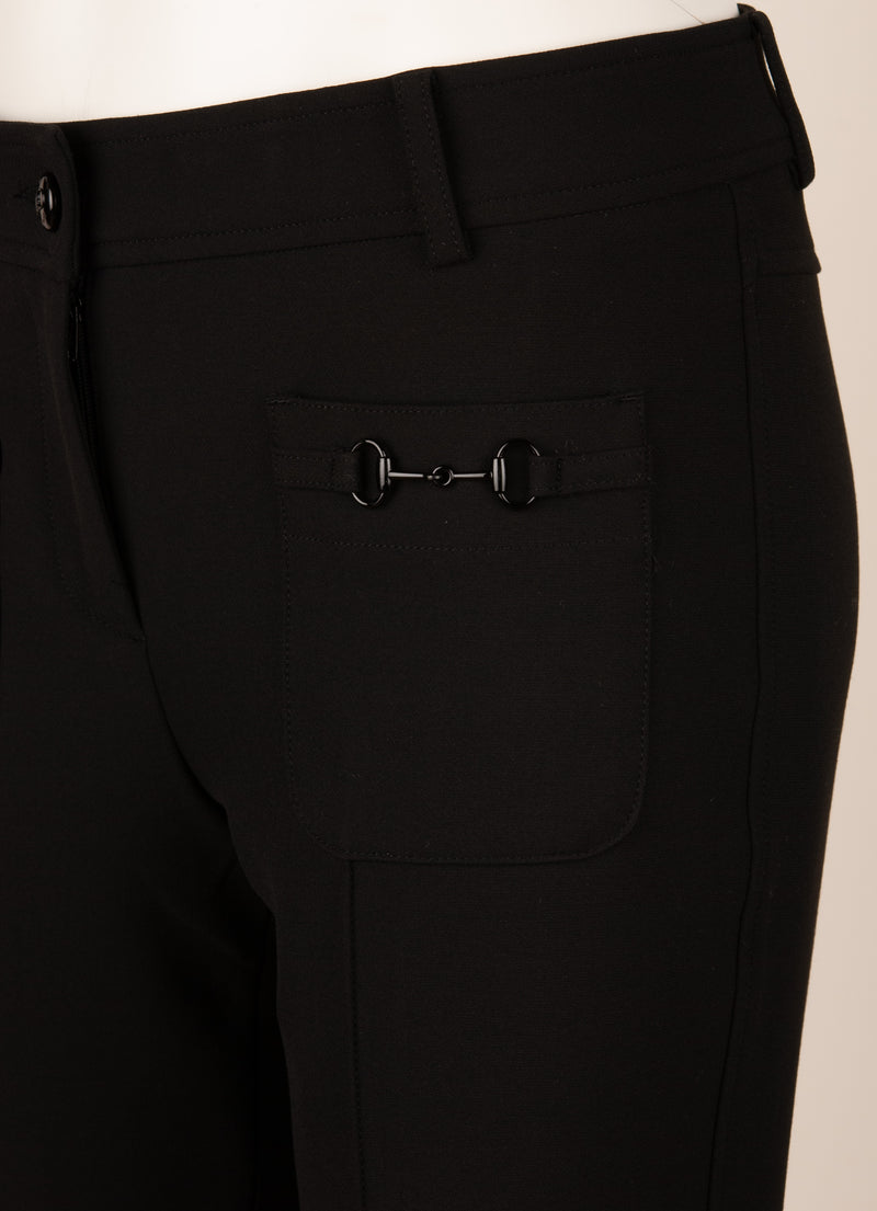 Hose „Farah Patched Pocket“ Schwarz
