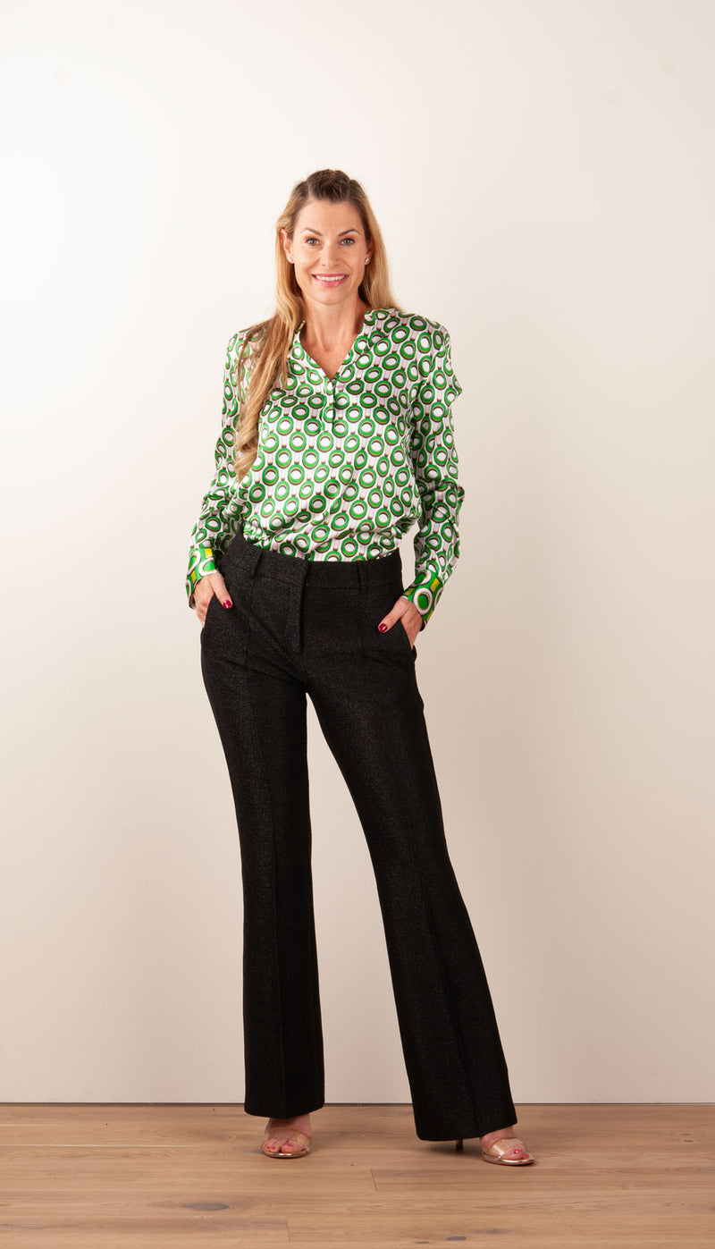 Hose „Fawn“ Schwarz