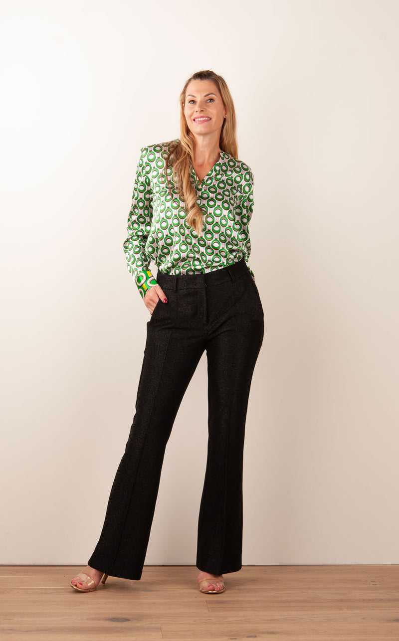 Hose „Fawn“ Schwarz