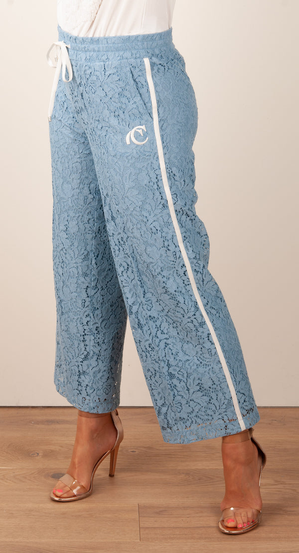 Hose „Clara Lochmuster“ Blau