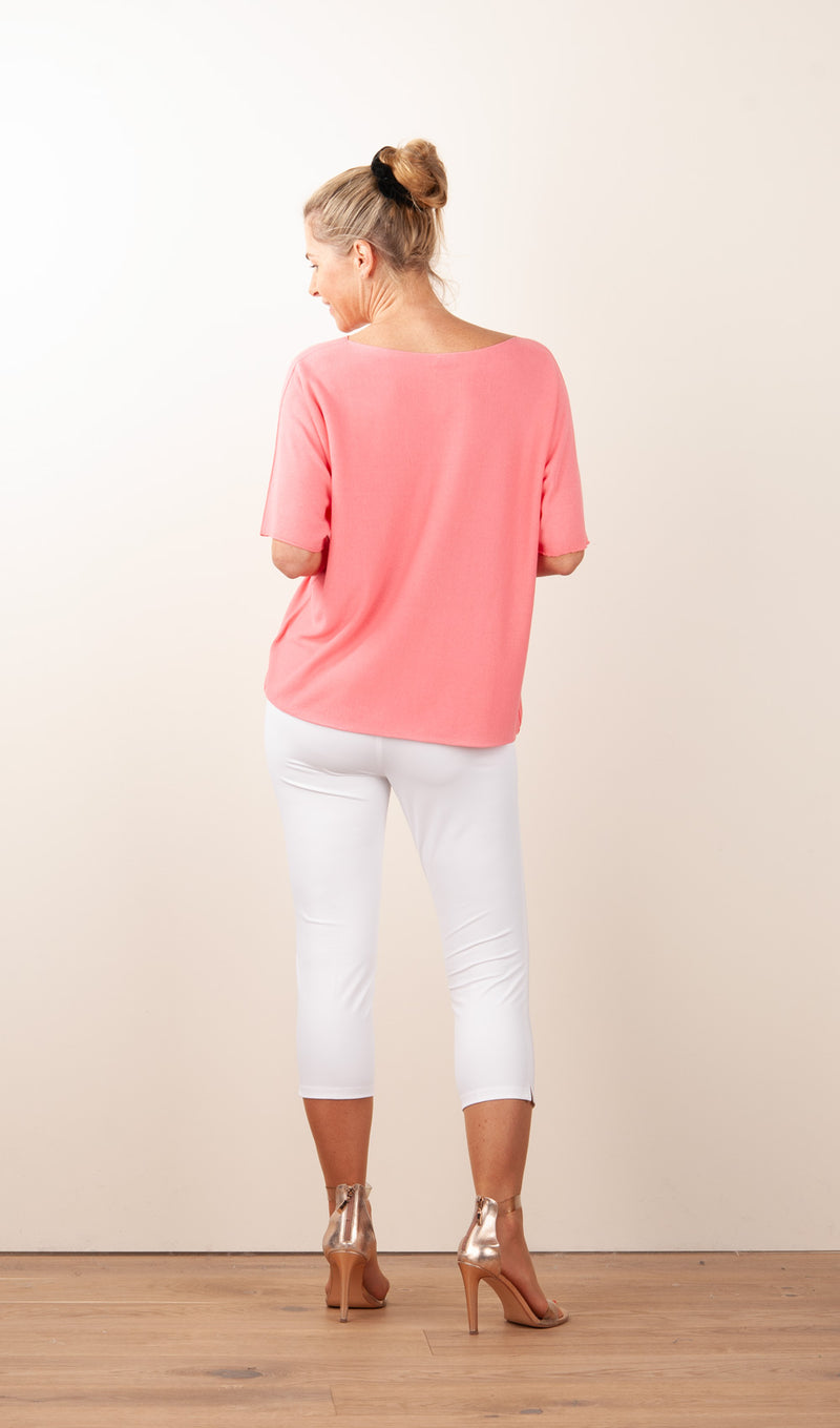 Hose „Rome Capri“ Weiß