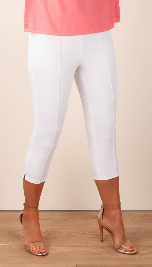 Hose „Rome Capri“ Weiß