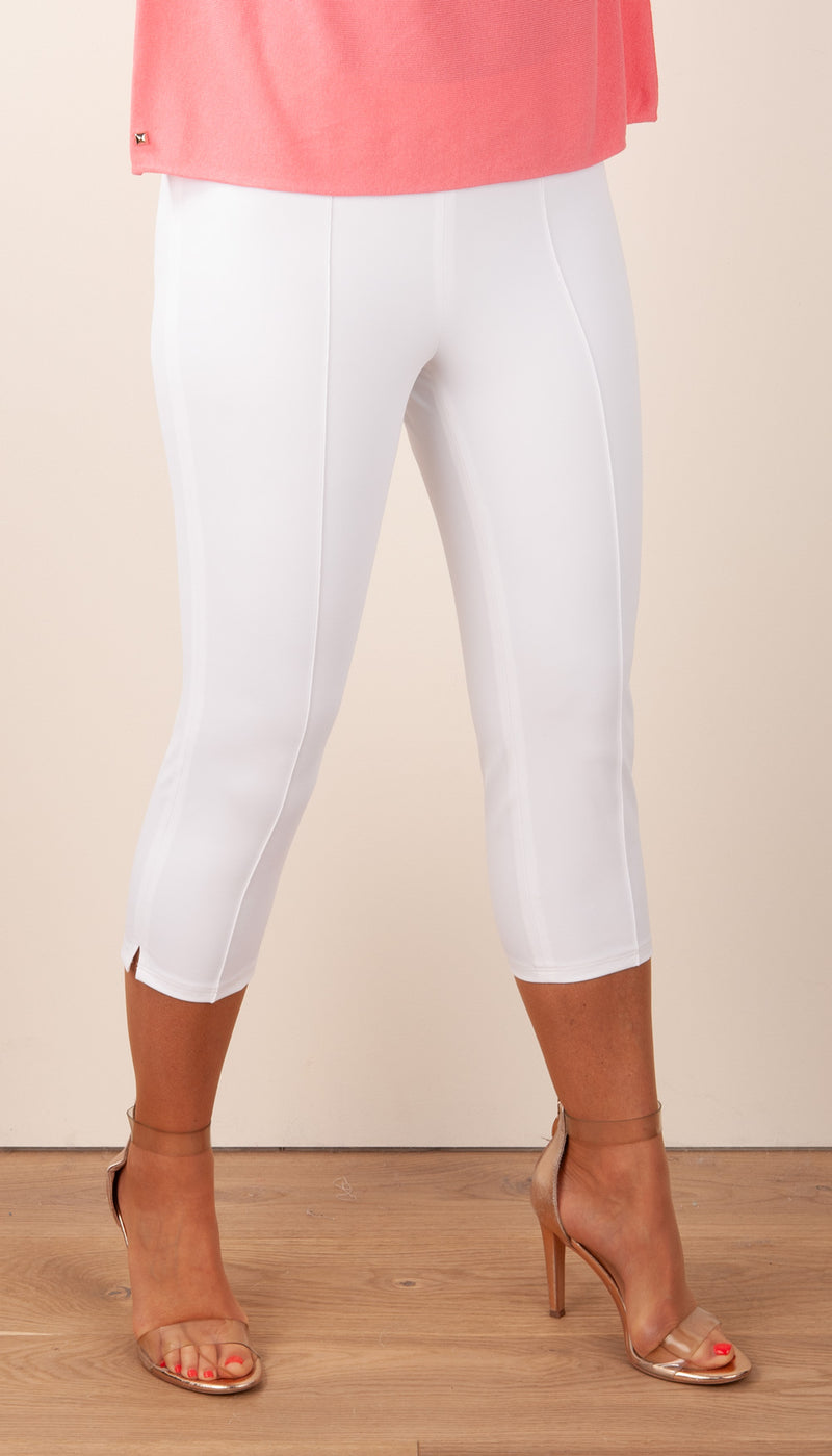 Hose „Rome Capri“ Weiß
