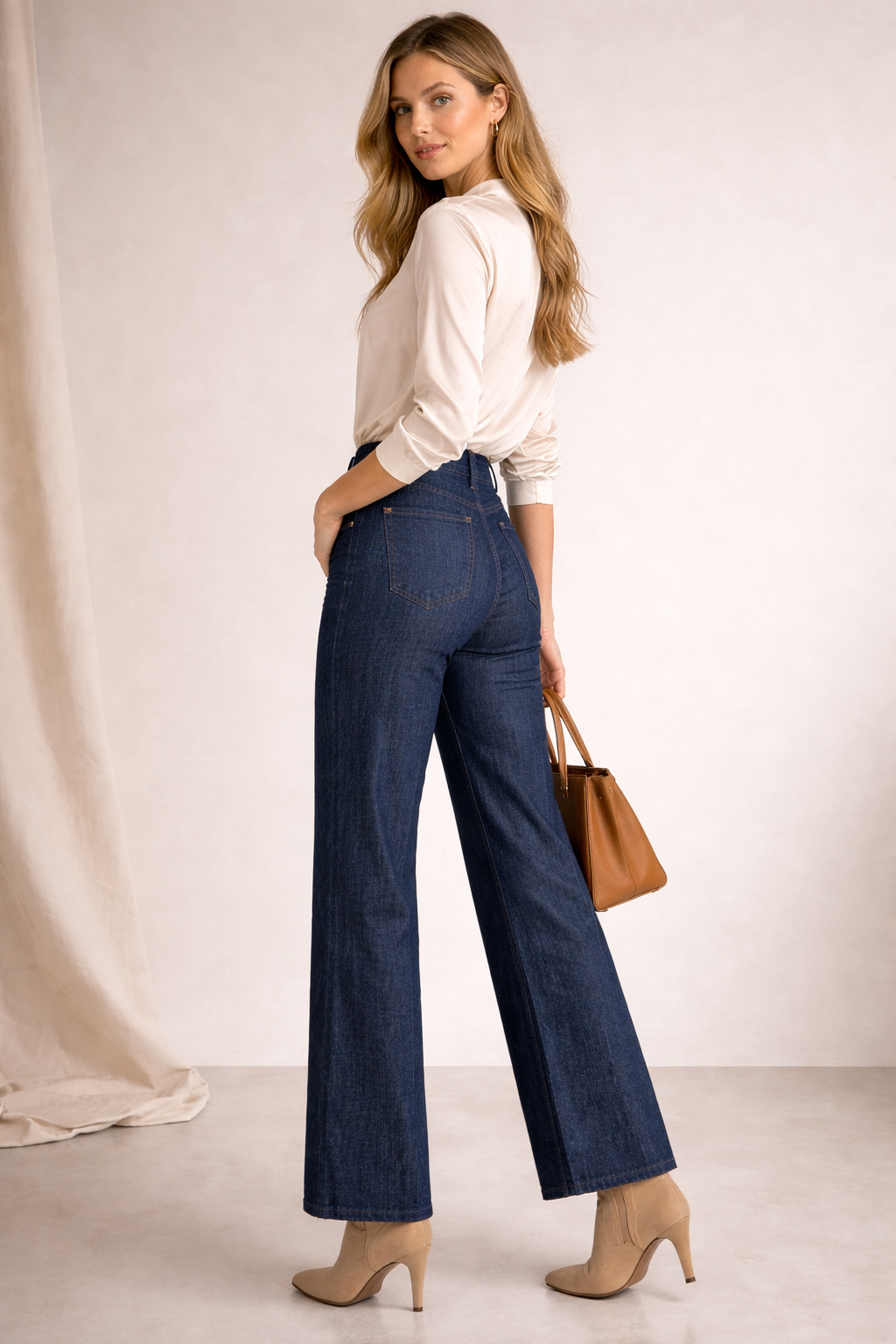 Jeans „Aimee“ Dunkelblau