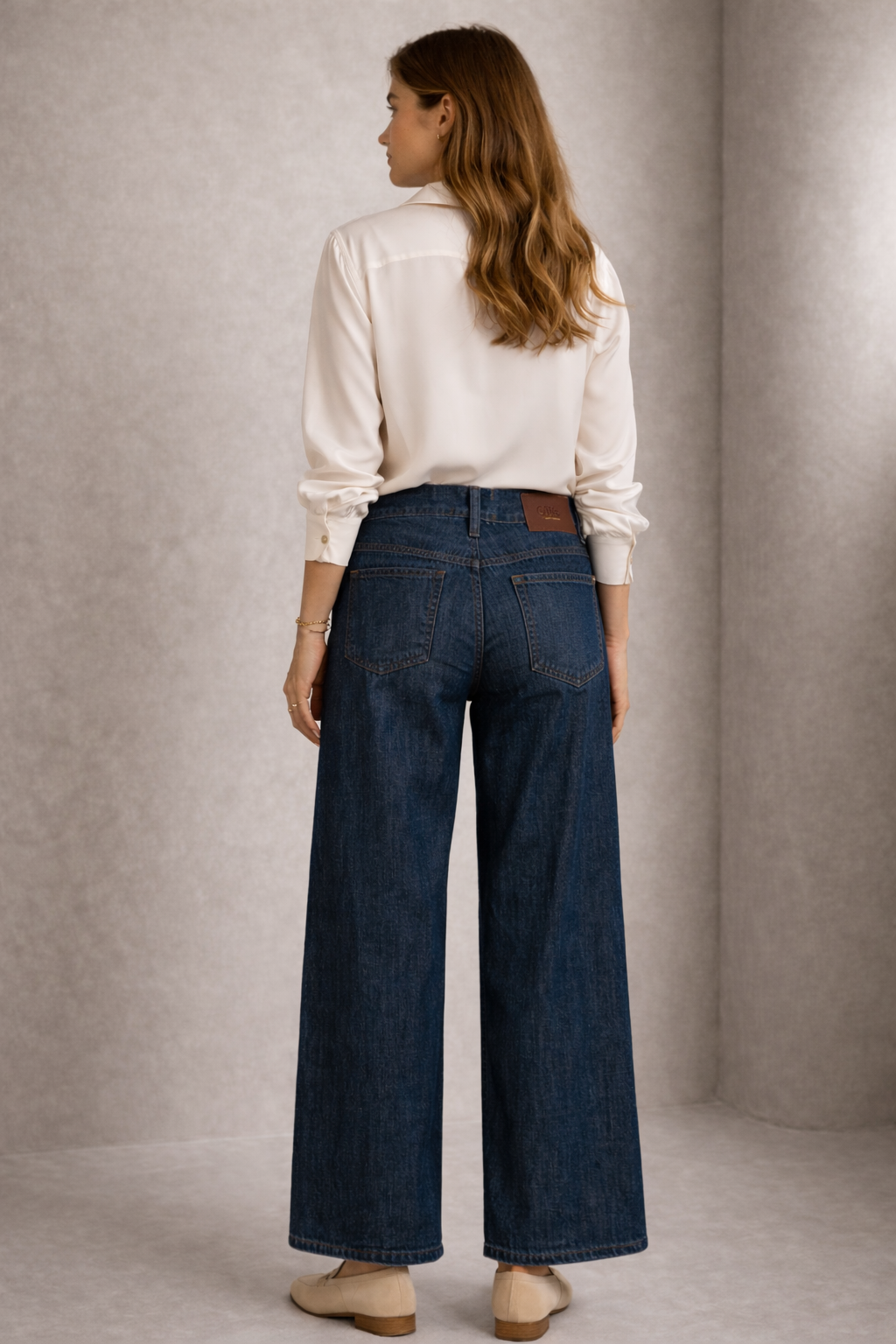 Jeans „Aimee“ Dunkelblau