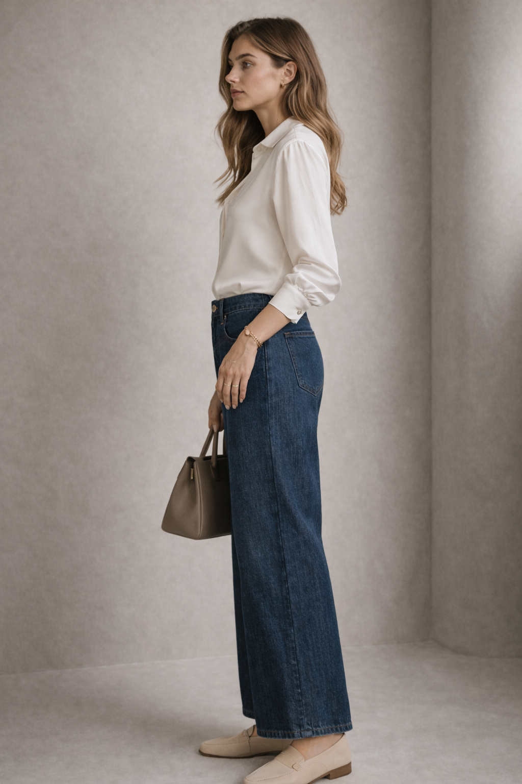 Jeans „Aimee“ Dunkelblau