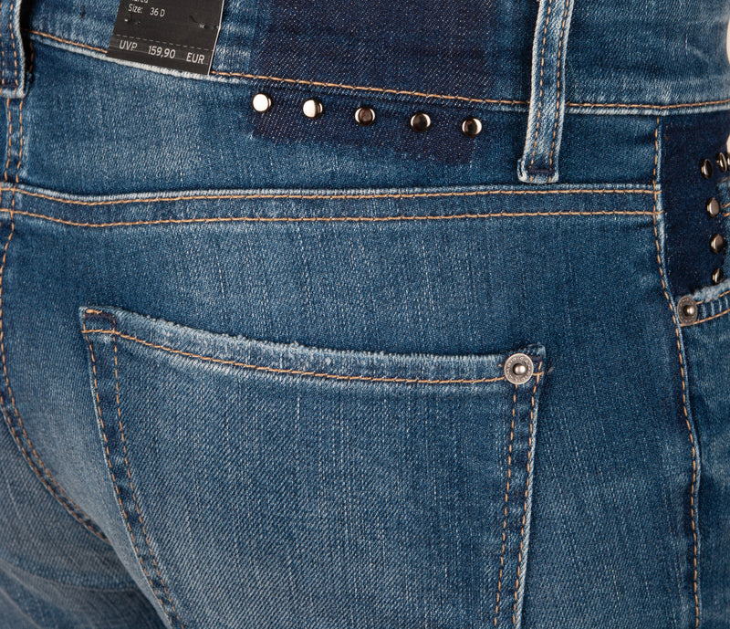 Jeans „Paris Flared“ Blau