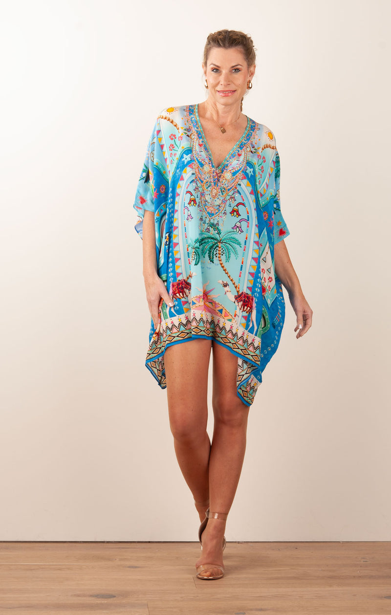 Kleid Türkis | Multicolor