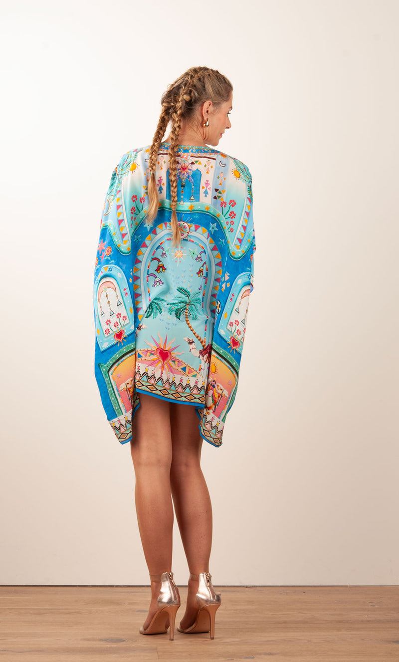Kleid Türkis | Multicolor