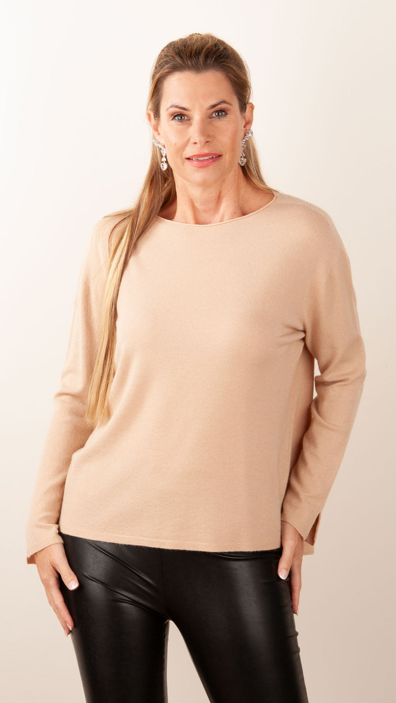 Pullover Camel
