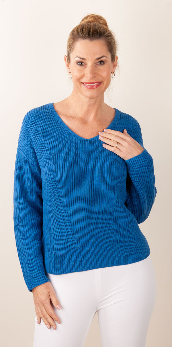 Pullover Blau