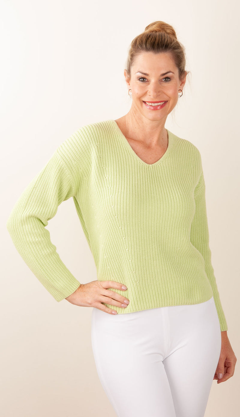 Candy Pullover Apfelgrün