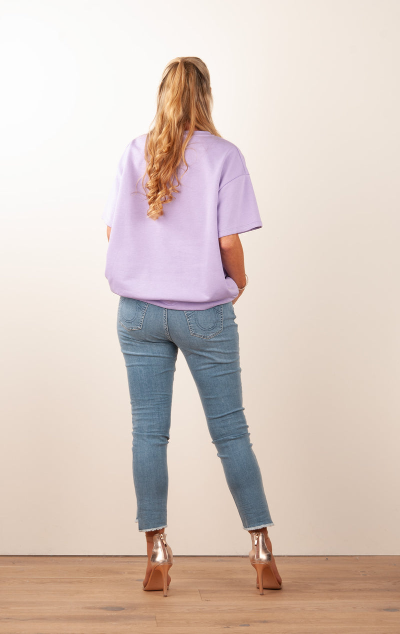 Sweatshirt „Brooklyn“ Flieder