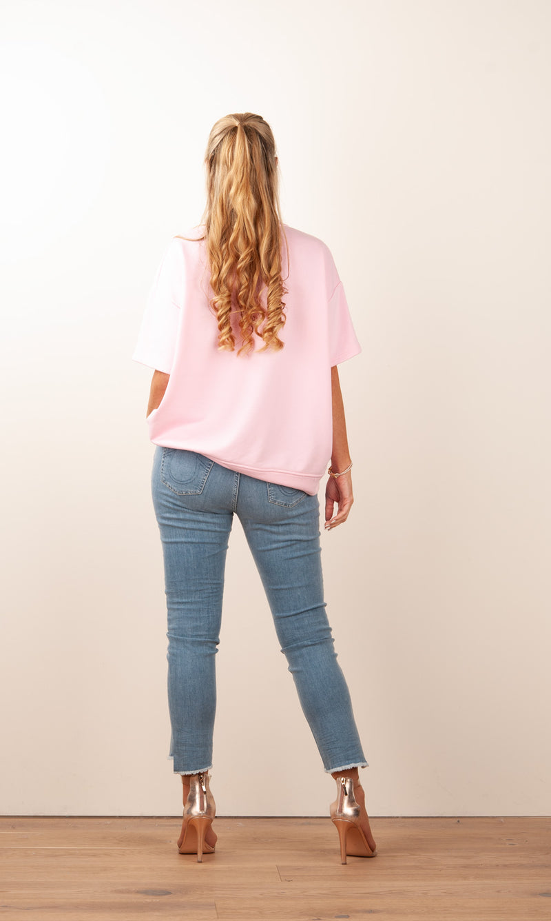 Sweatshirt „Brooklyn“ Rosa