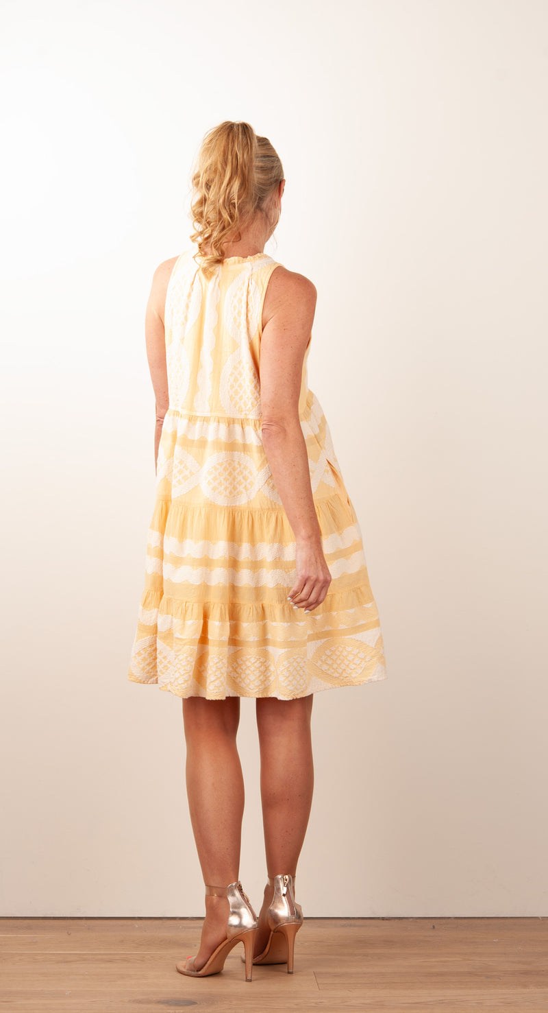 Kleid Gelb