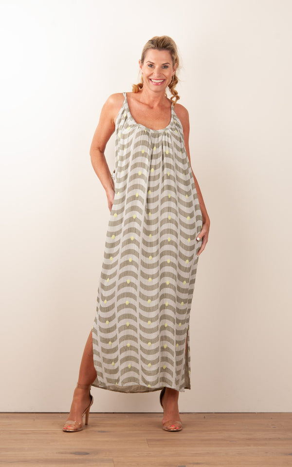 Kleid Hellgrün | Grün | Khaki