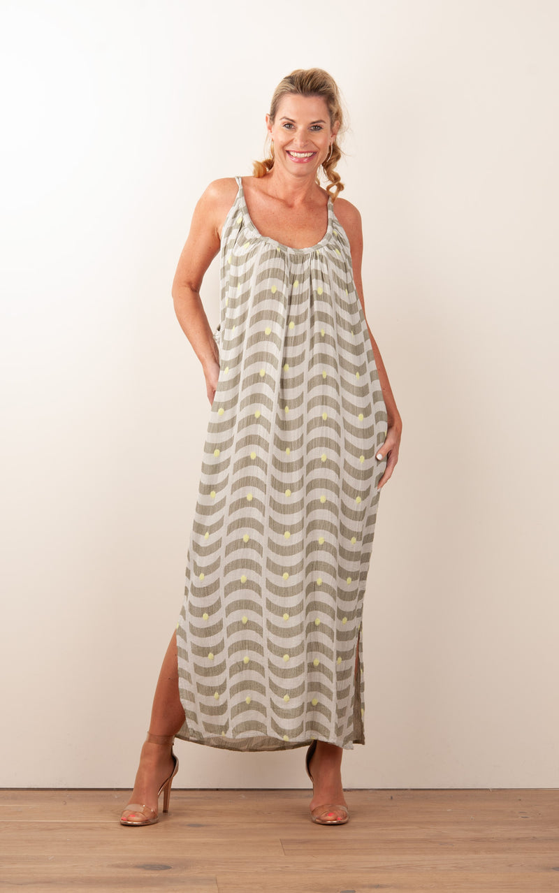 Kleid Hellgrün | Grün | Khaki