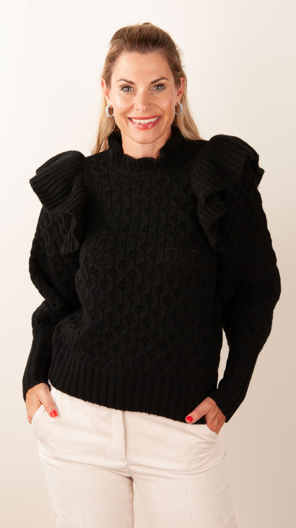 Pullover „Britthie“ Schwarz