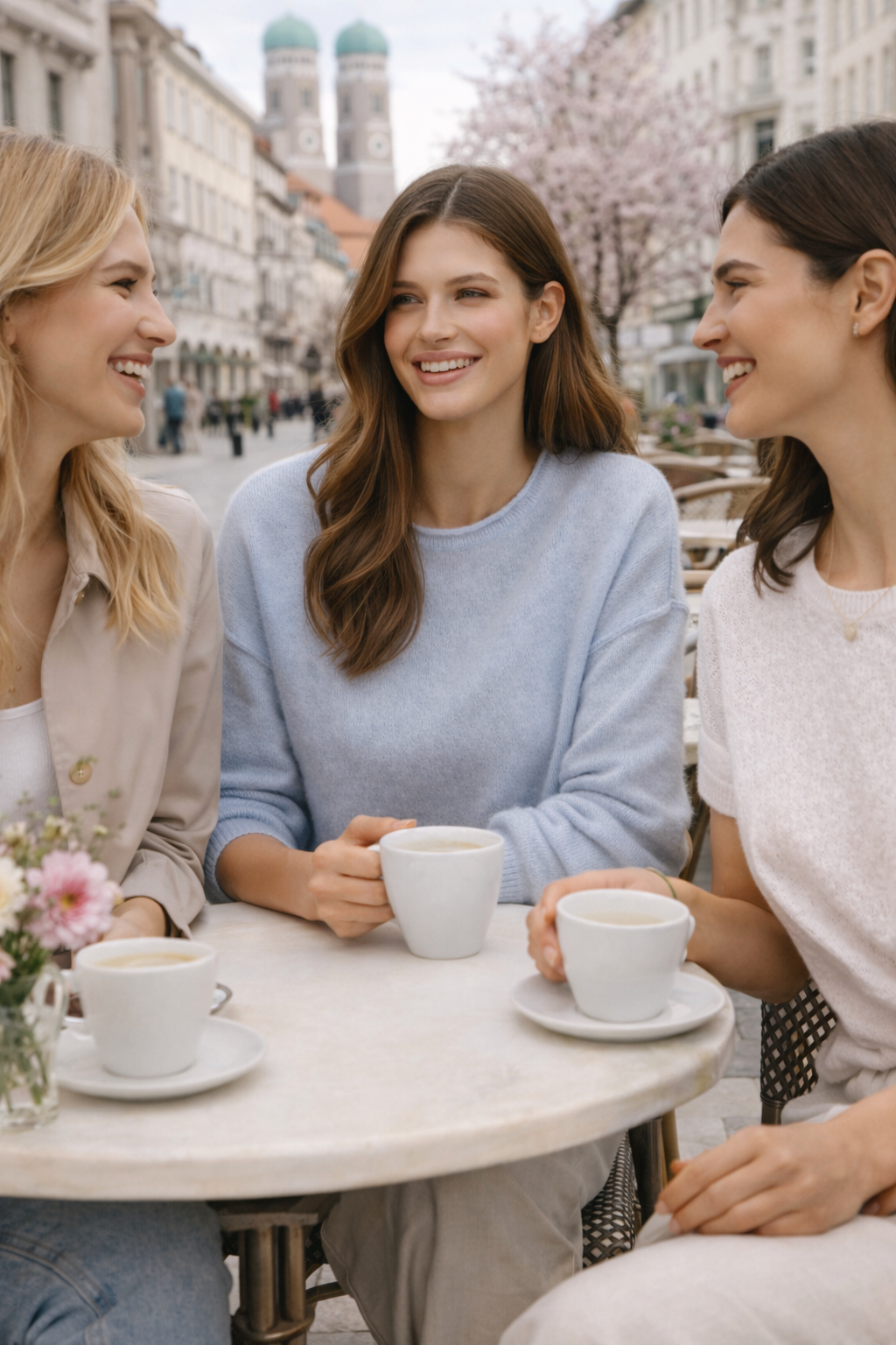 Alpaka-Wohlfühl-Pullover Hellblau