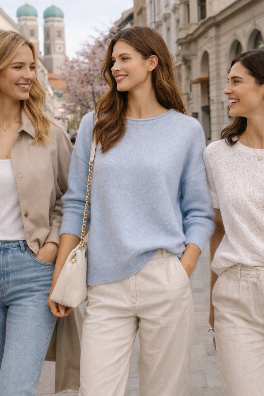 Alpaka-Wohlfühl-Pullover Hellblau