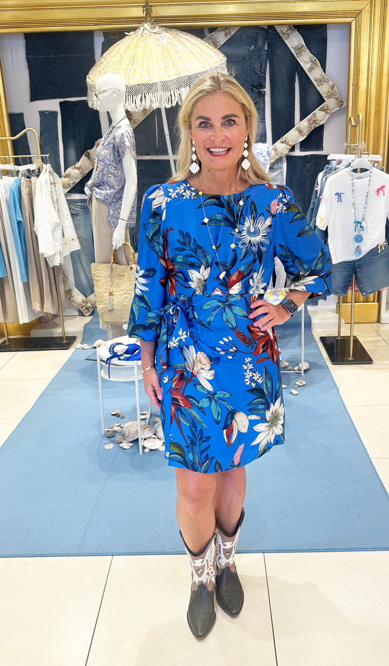 Kleid Blau | Multicolor