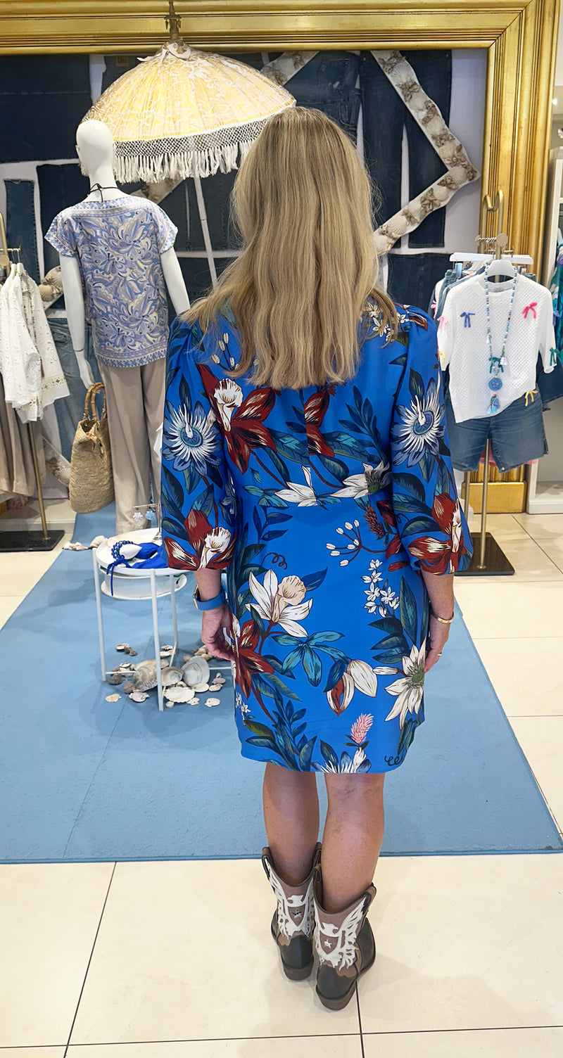 Kleid Blau | Multicolor