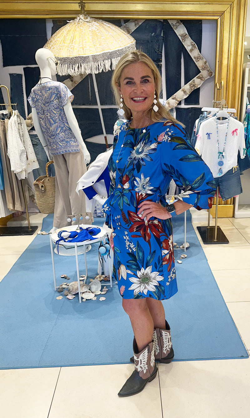 Kleid Blau | Multicolor
