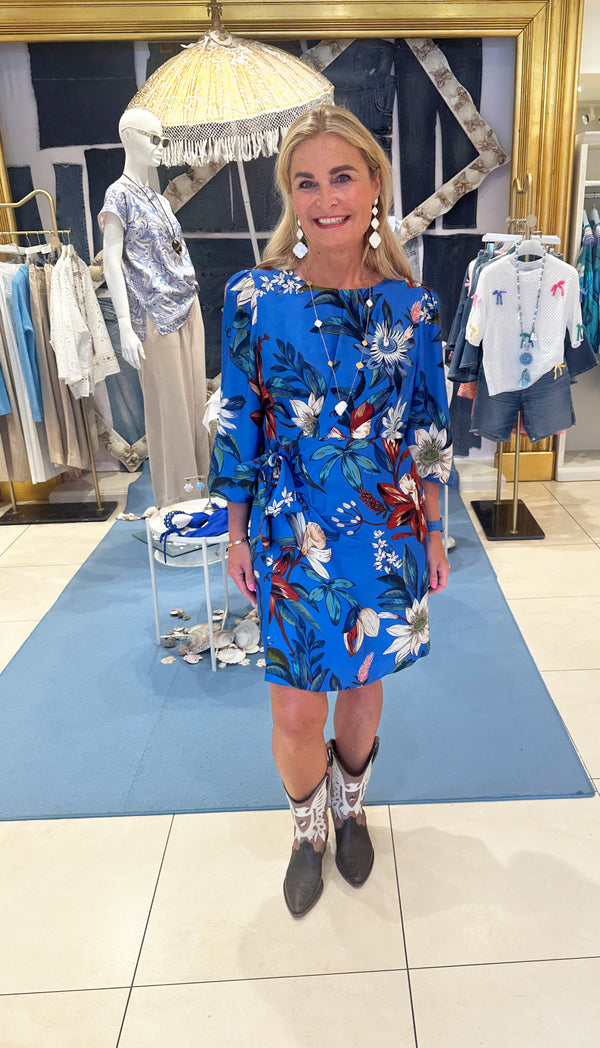 Kleid Blau | Multicolor