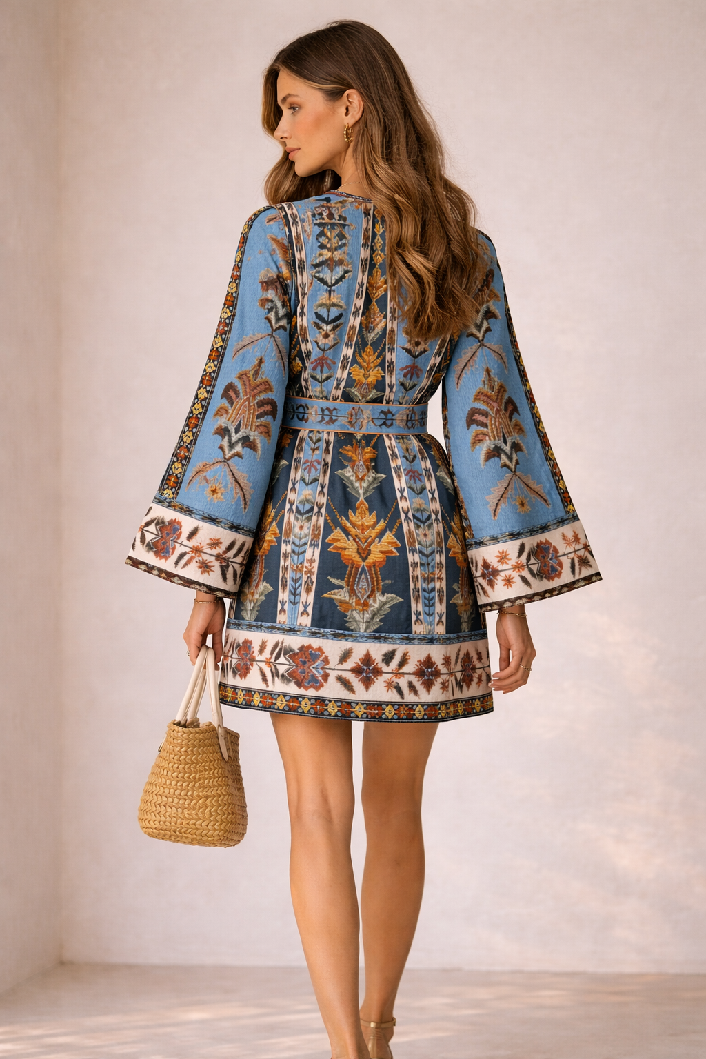 Kleid Blau | Multicolor