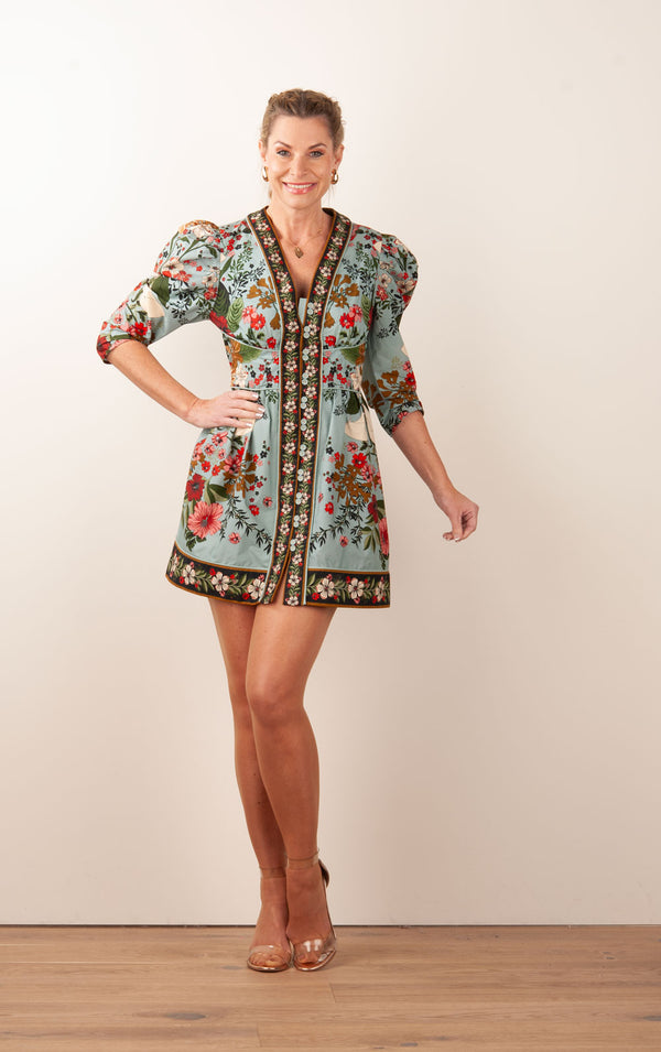 Kleid Blau | Multicolor