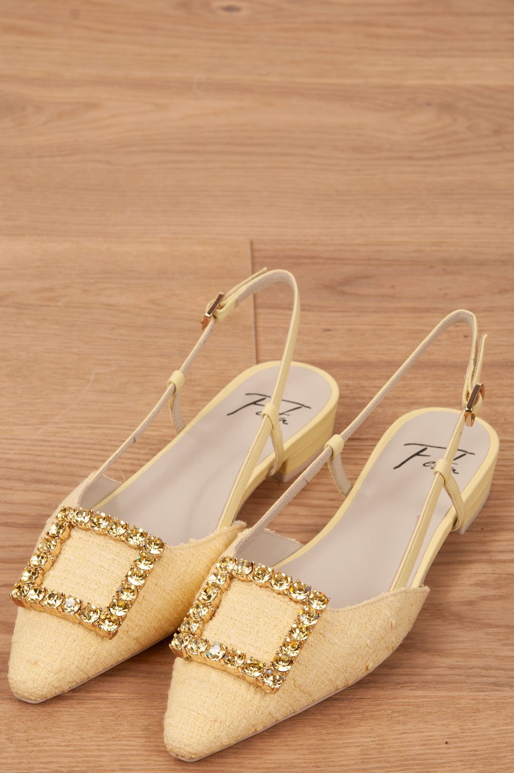 Slingpumps Gelb