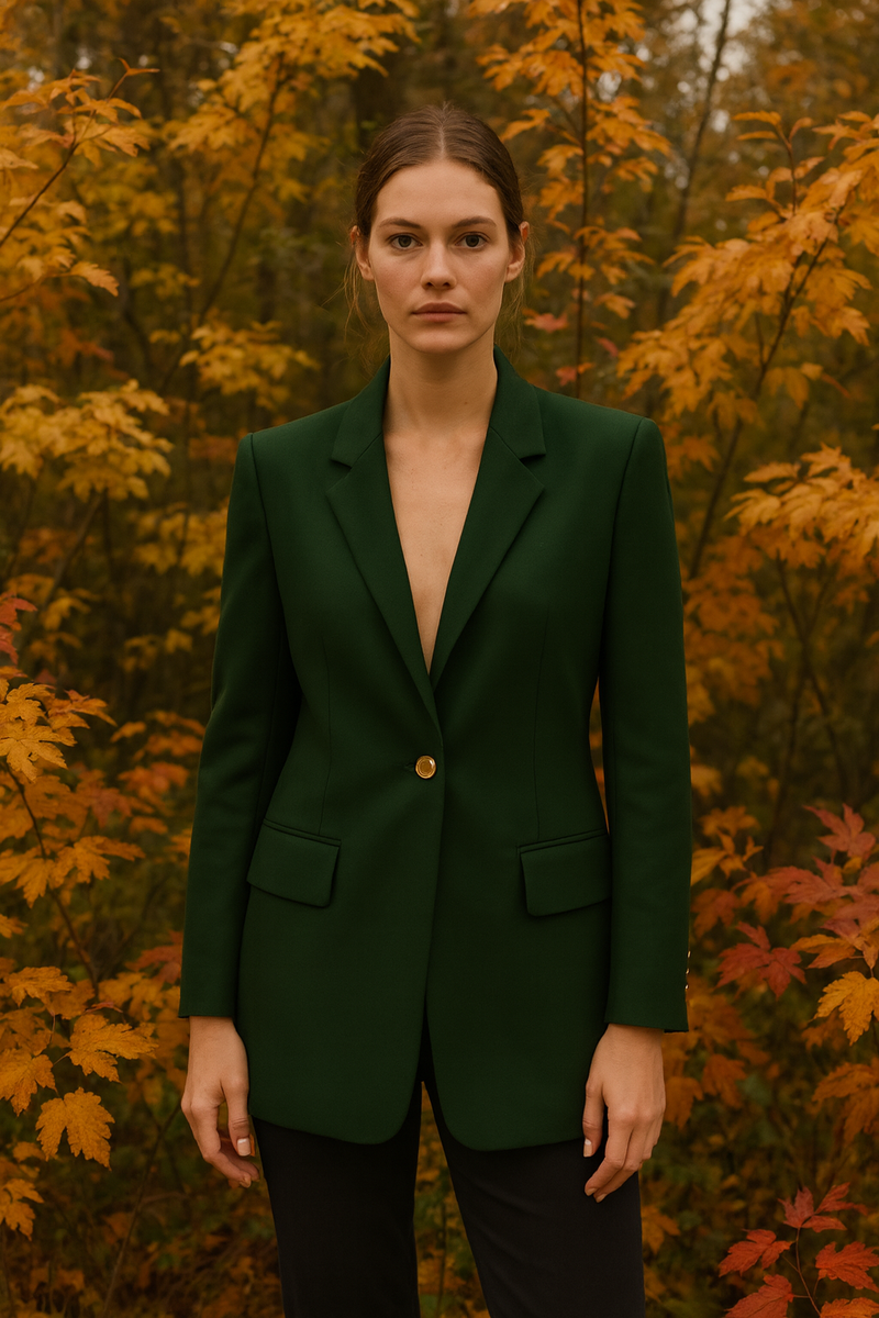 Blazer Dunkelgrün