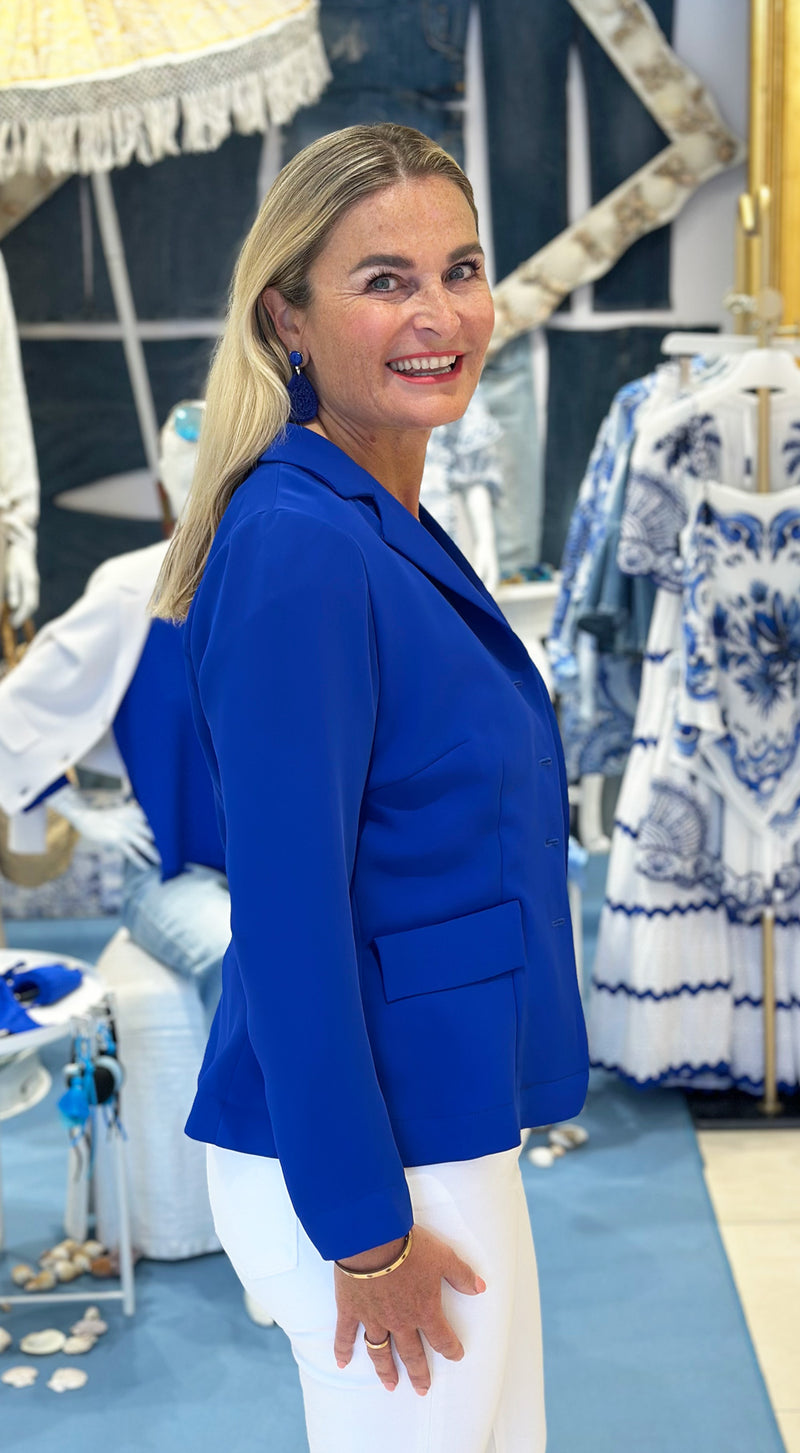 Blazer Royalblau