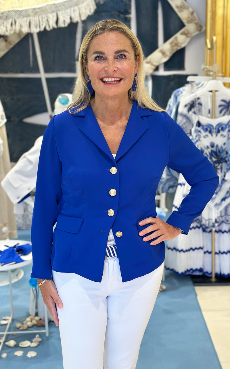 Blazer Royalblau