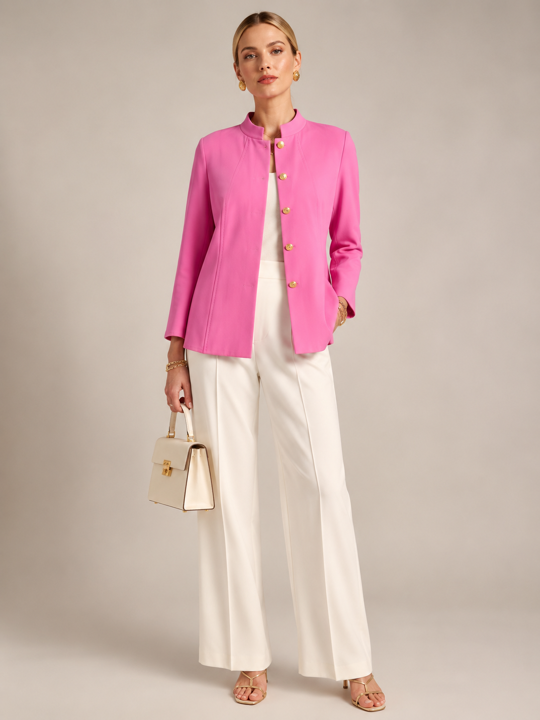 Statement-Cape Fuchsia/Pink