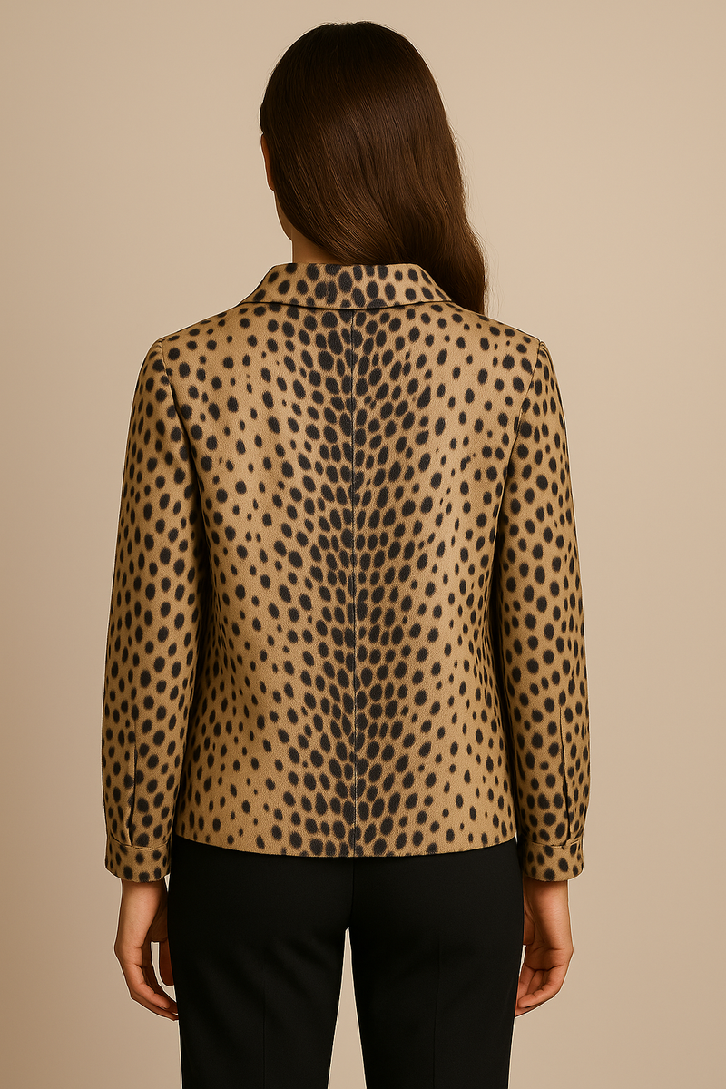 Jacke „Leo“ Beige | Braun