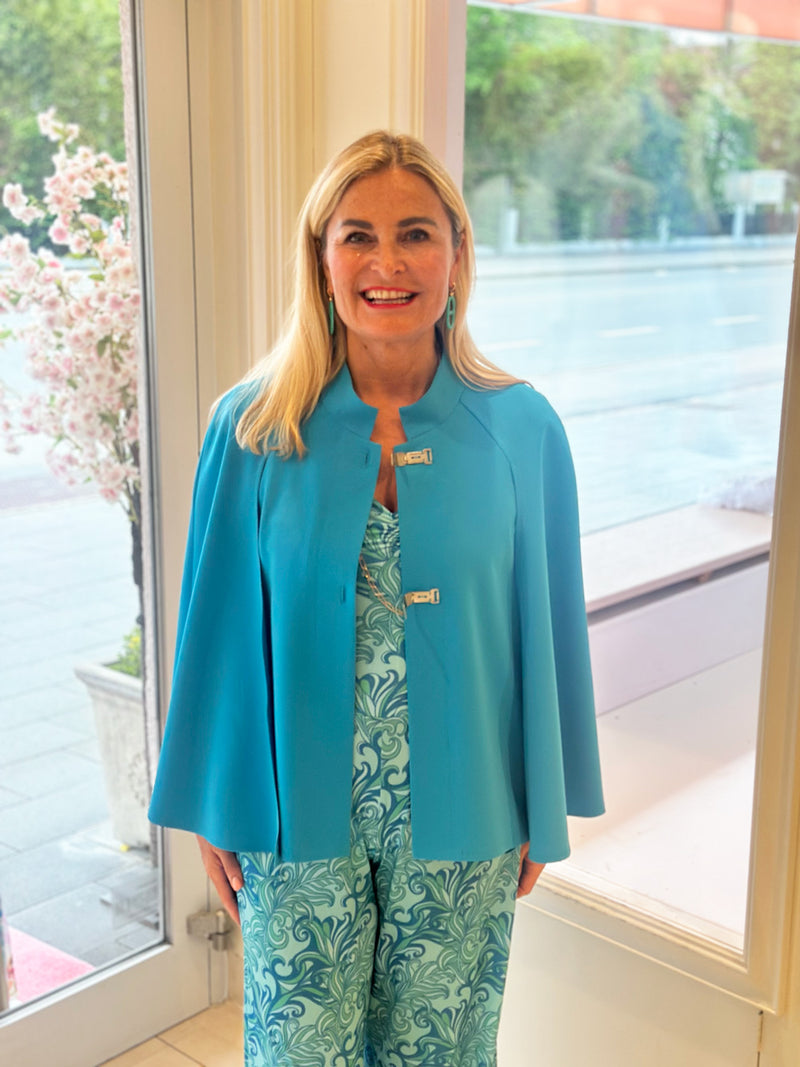 Cape / Jacke Blau