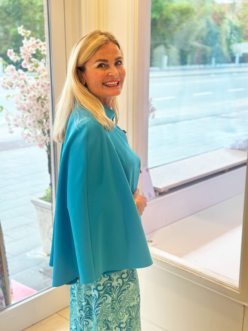 Cape / Jacke Blau