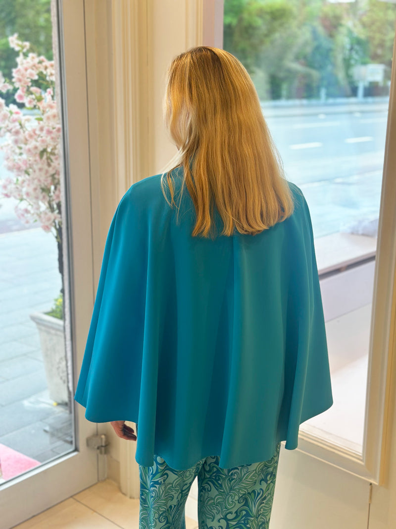 Cape / Jacke Blau