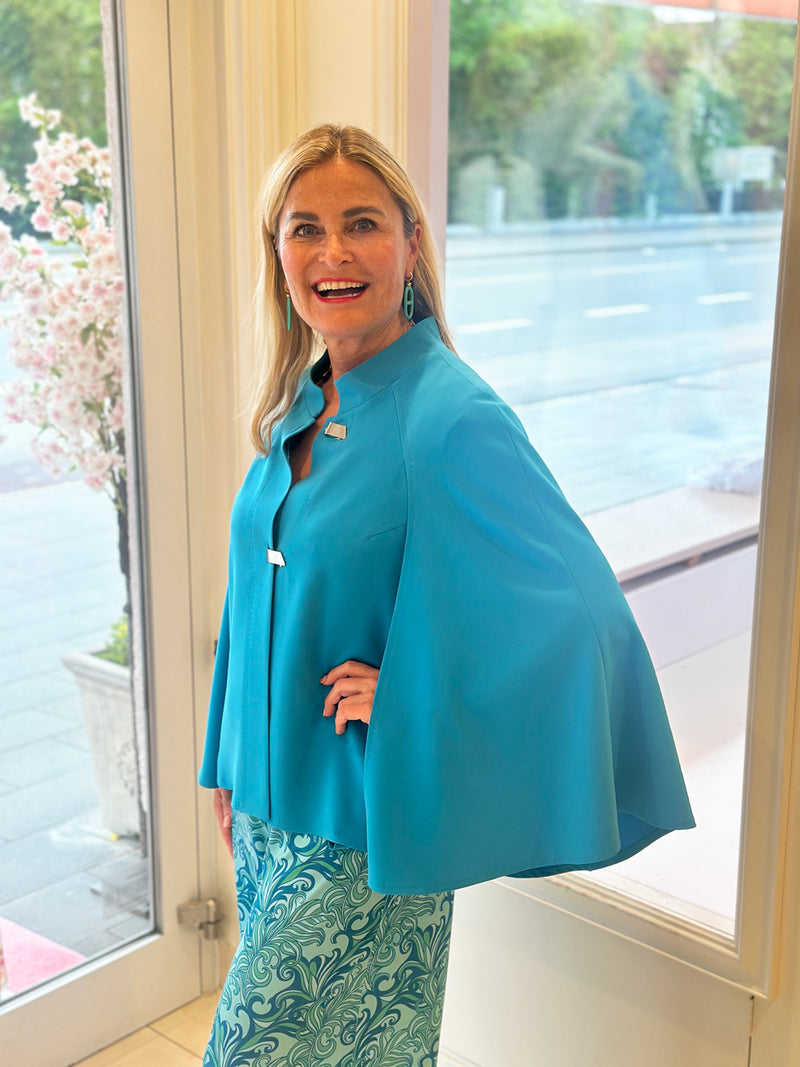 Cape / Jacke Blau