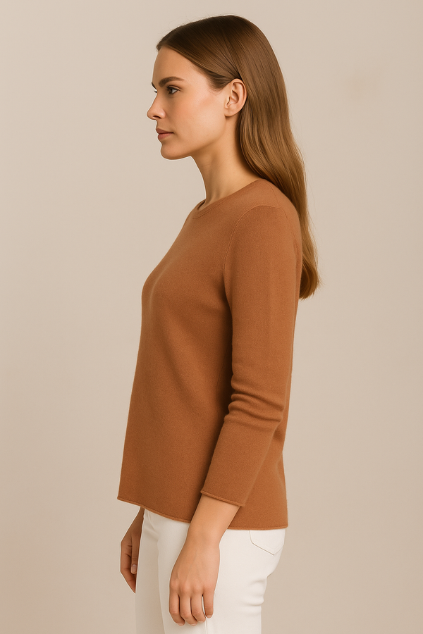 Kaschmir Pullover Mocha Mousse