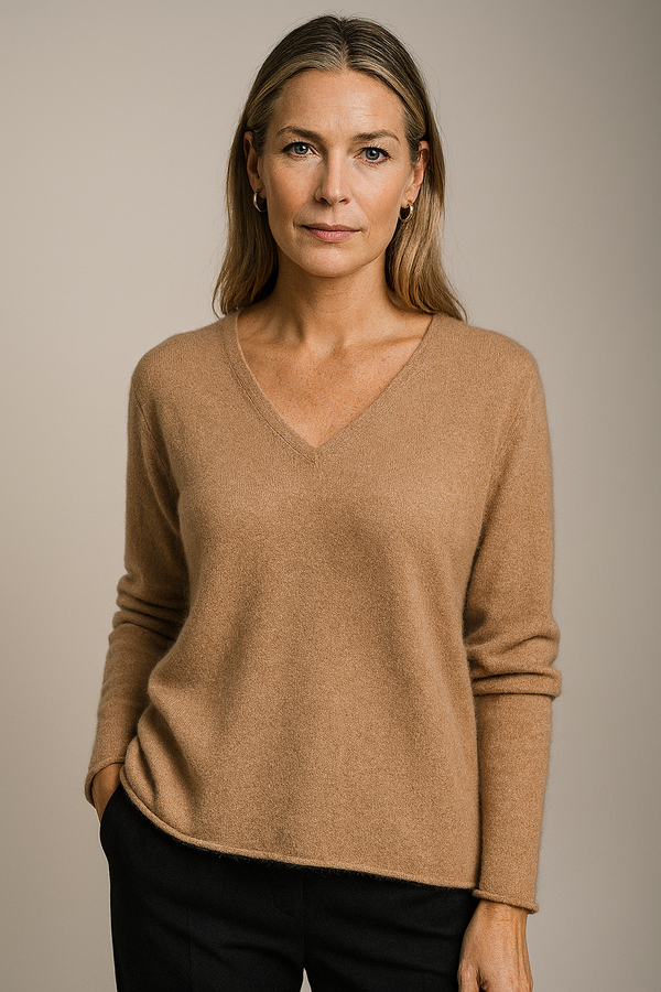 Kaschmir Pullover Camel