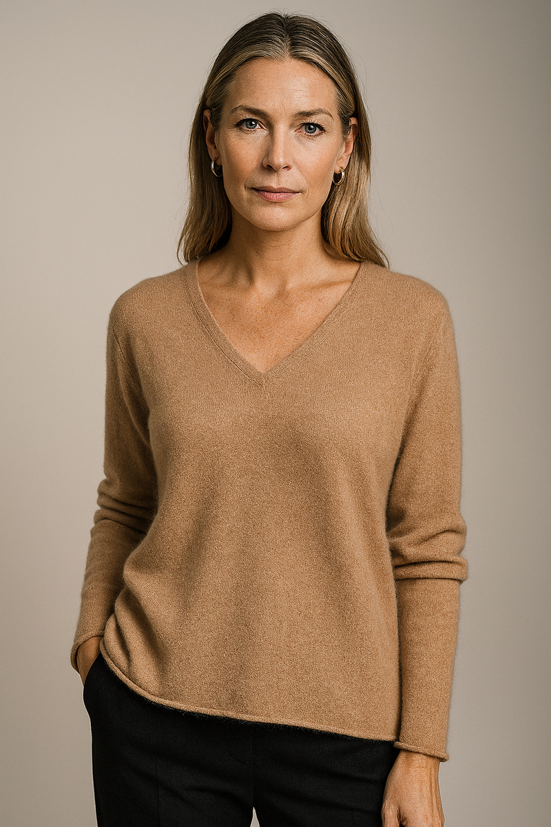 Kaschmir Pullover Camel