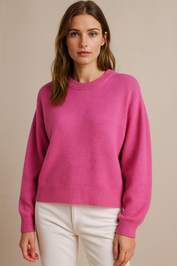 Kaschmir Pullover Pink