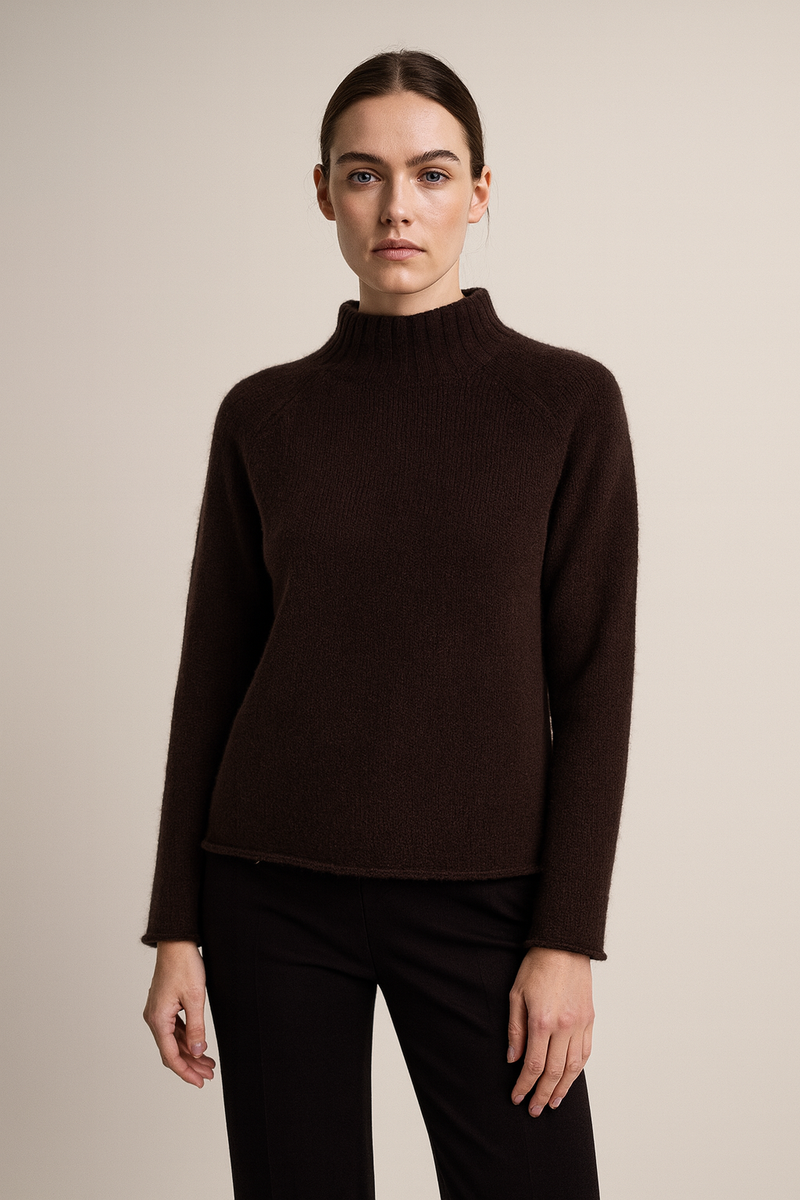Kaschmir Pullover Schokobraun
