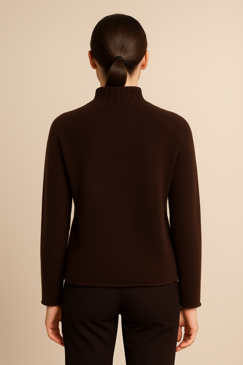 Kaschmir Pullover Schokobraun