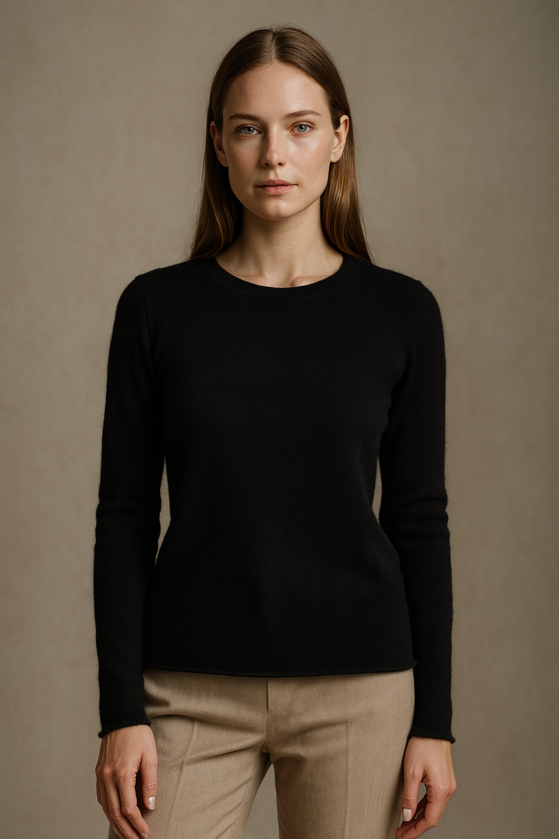 Kaschmir Pullover Schwarz